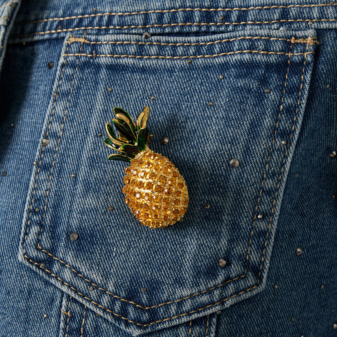 Broche ananas