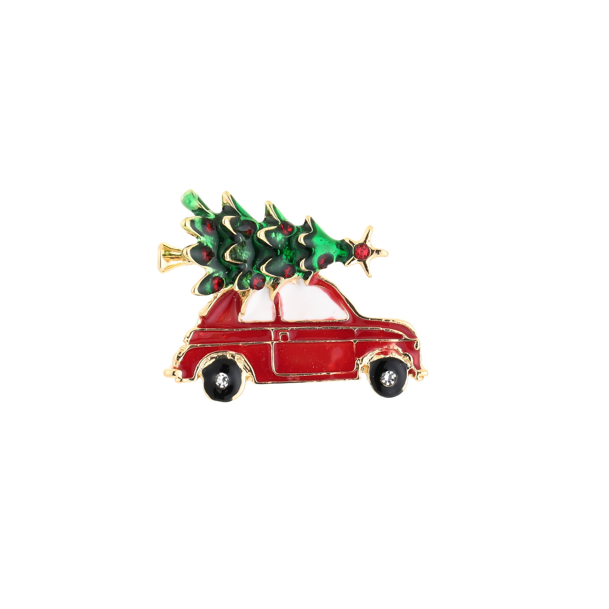 Broche kerstboom