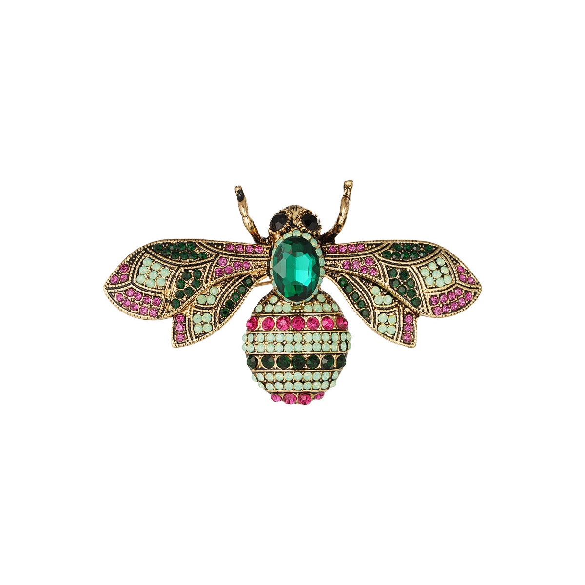 Broche met bij
