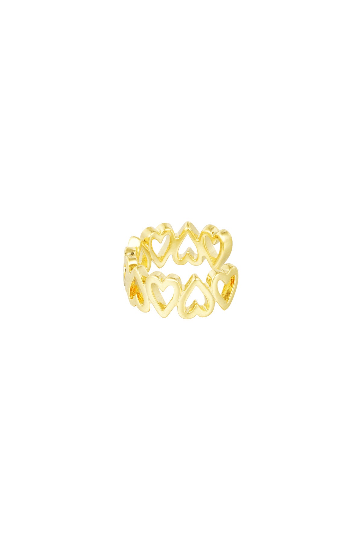 Ear cuff met hartjes