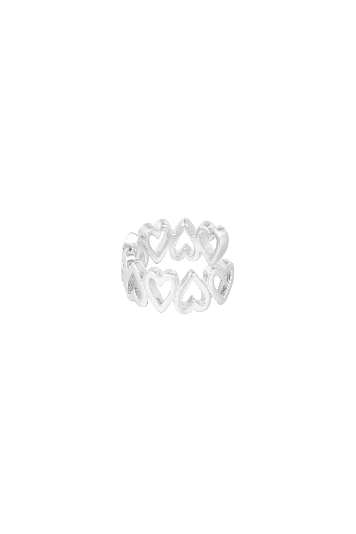 Ear cuff met hartjes