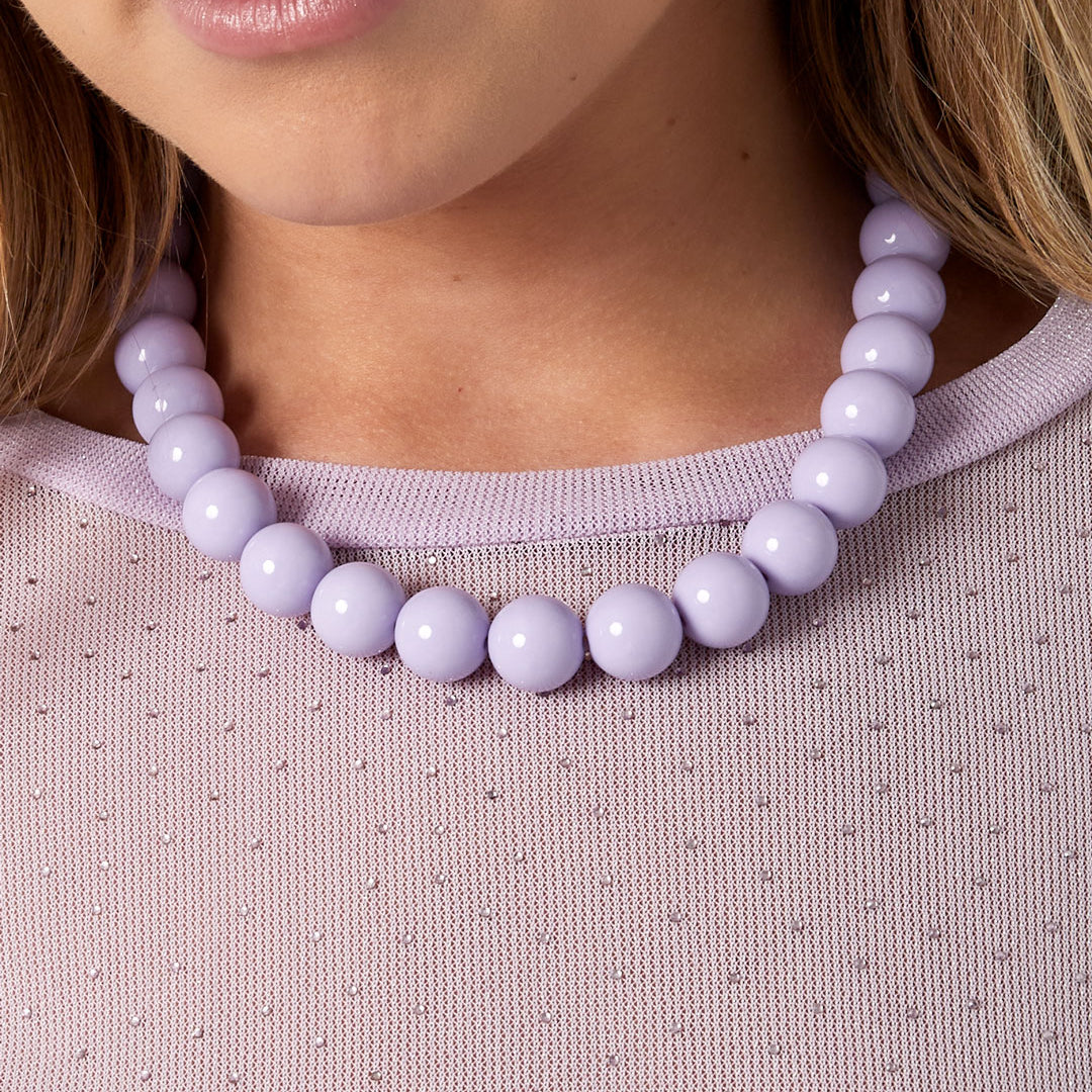 Gekleurde kralen ketting