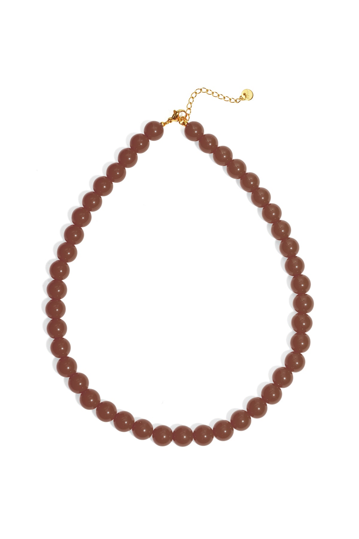 Gekleurde kralen ketting smalle kralen