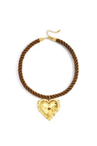 Koord ketting hart