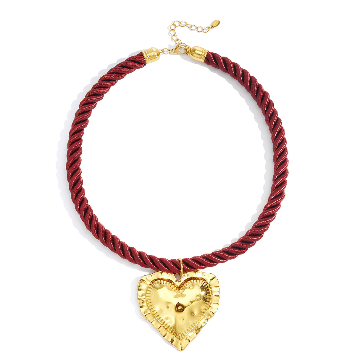 Koord ketting hart