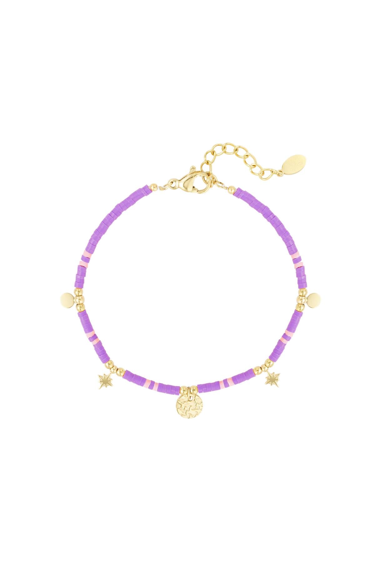 Kralen armband met bedeltjes