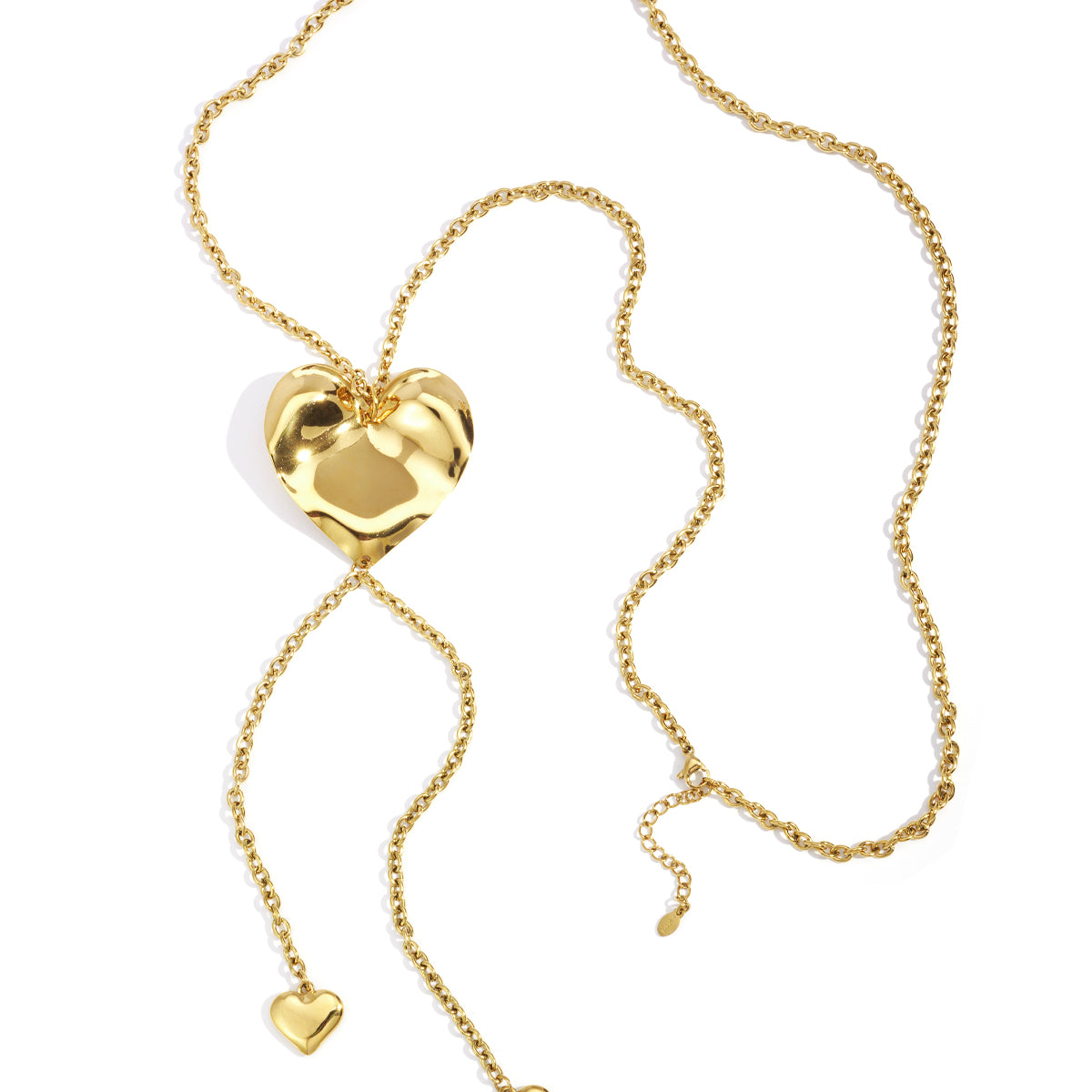Lange ketting hartjes