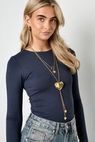 Lange ketting hartjes