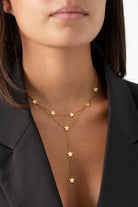Lange ketting met sterretjes
