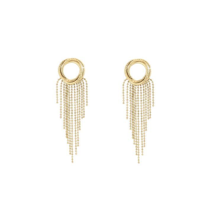 Lange party oorbellen