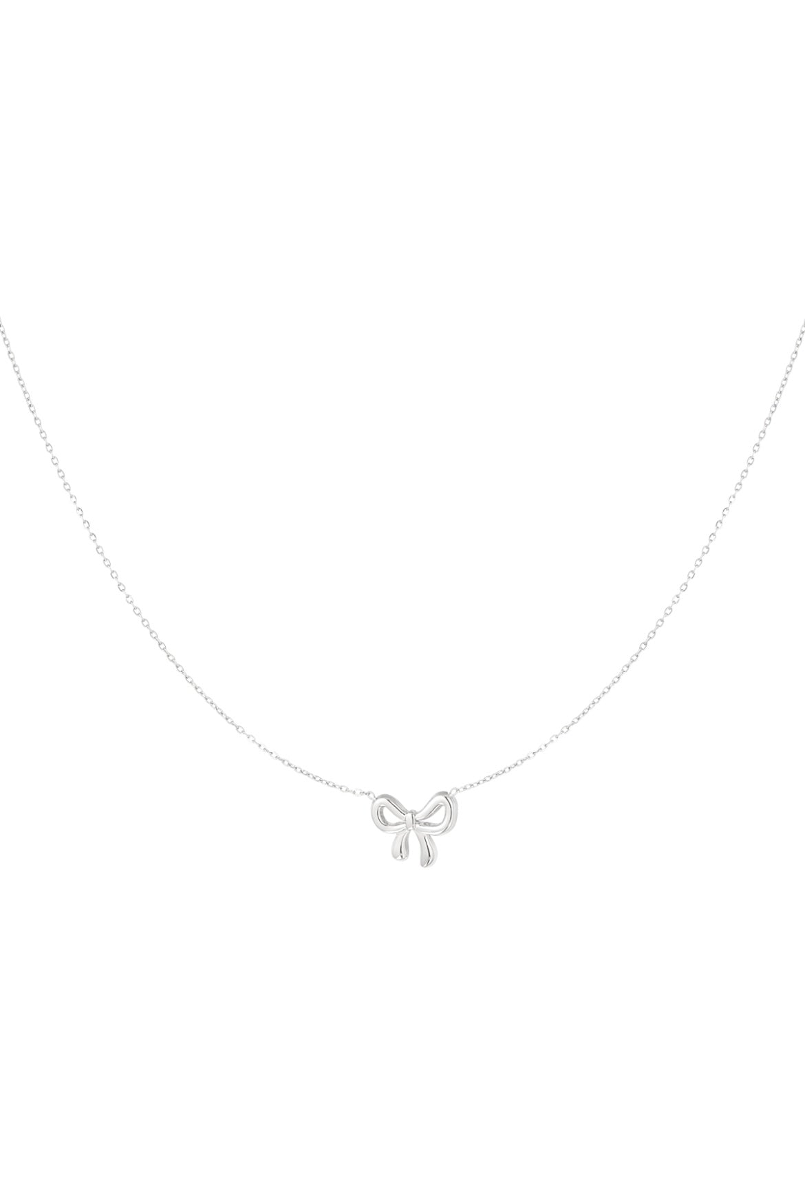 Minimalistische ketting strikje