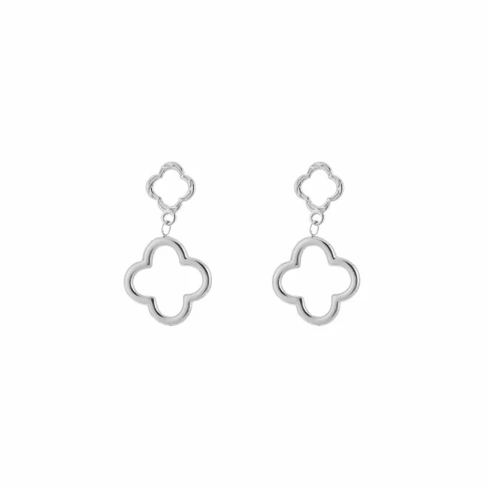 Oorbellen met klavertjes