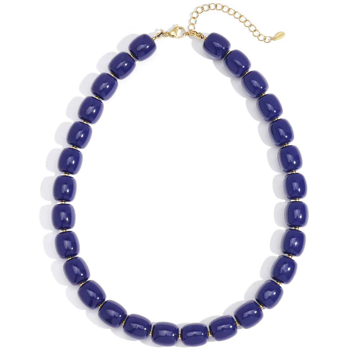 Ovale kralen ketting