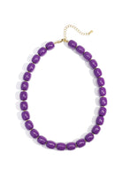 Ovale kralen ketting