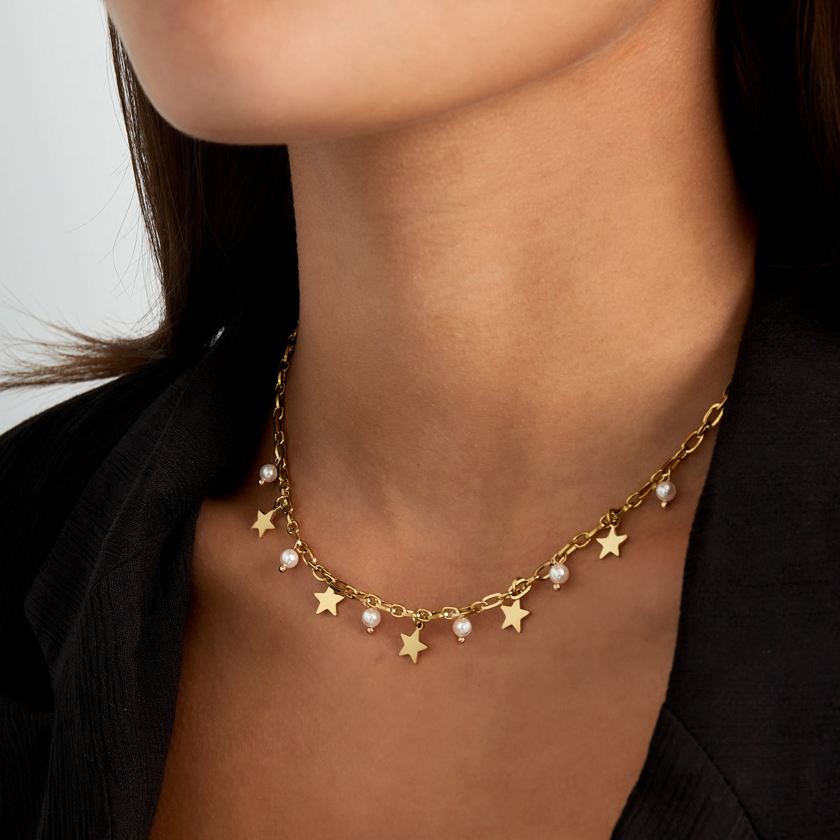 Schakelketting met sterretjes