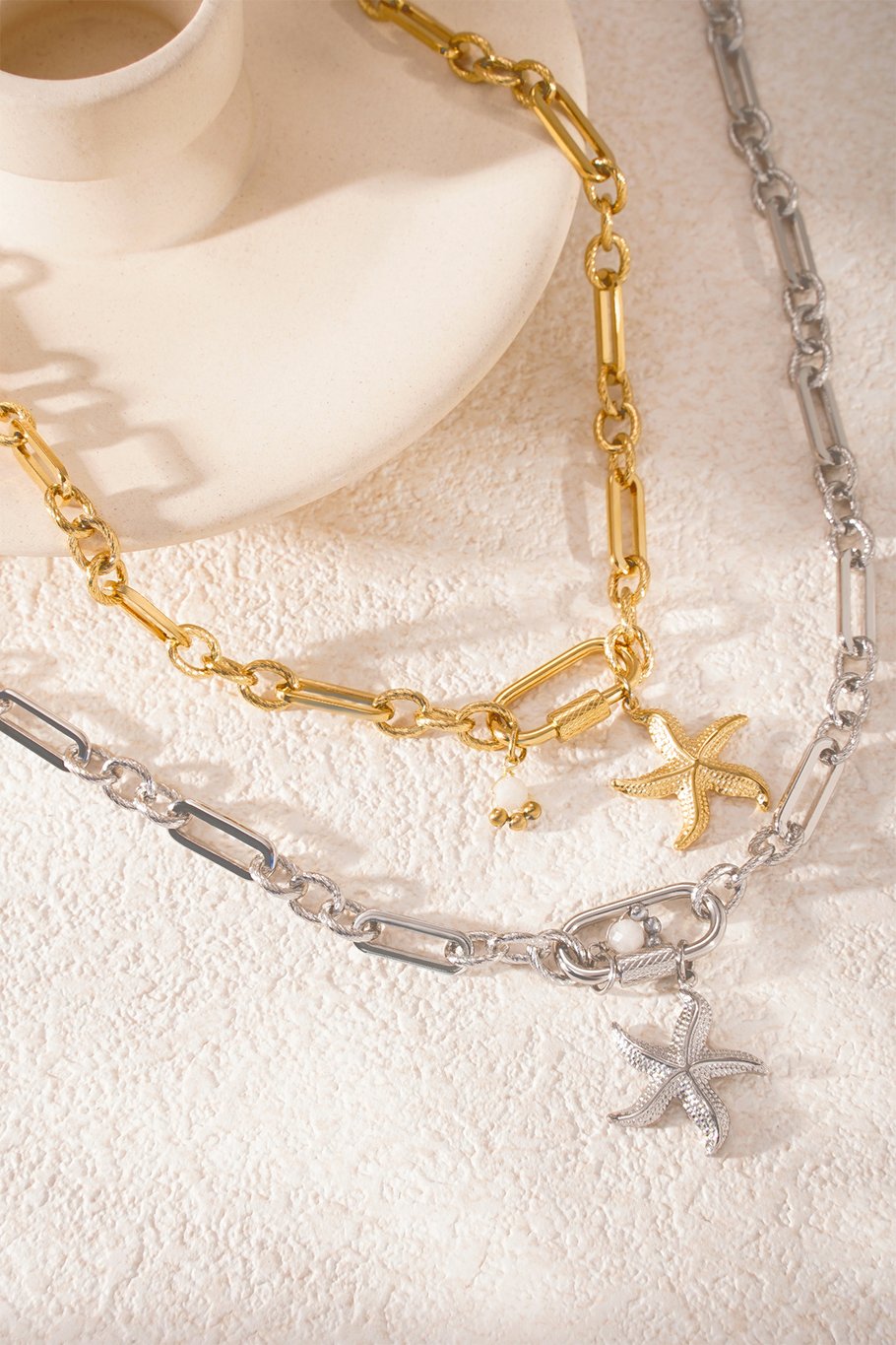 Schakelketting met zeester