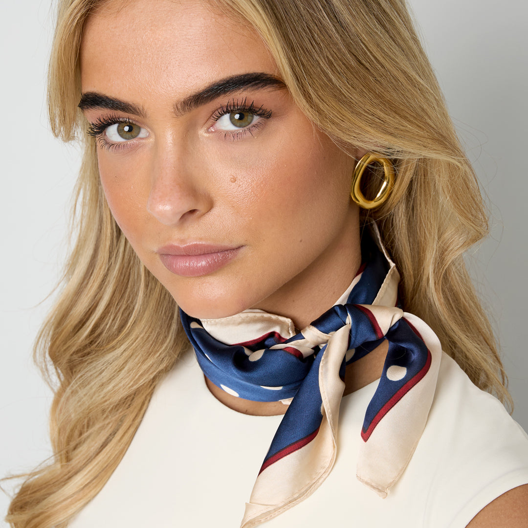 Sjaal polka dots