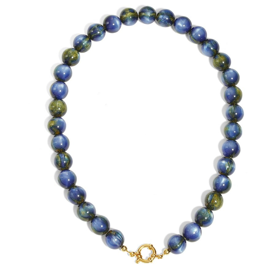 Statement ketting ronde kralen