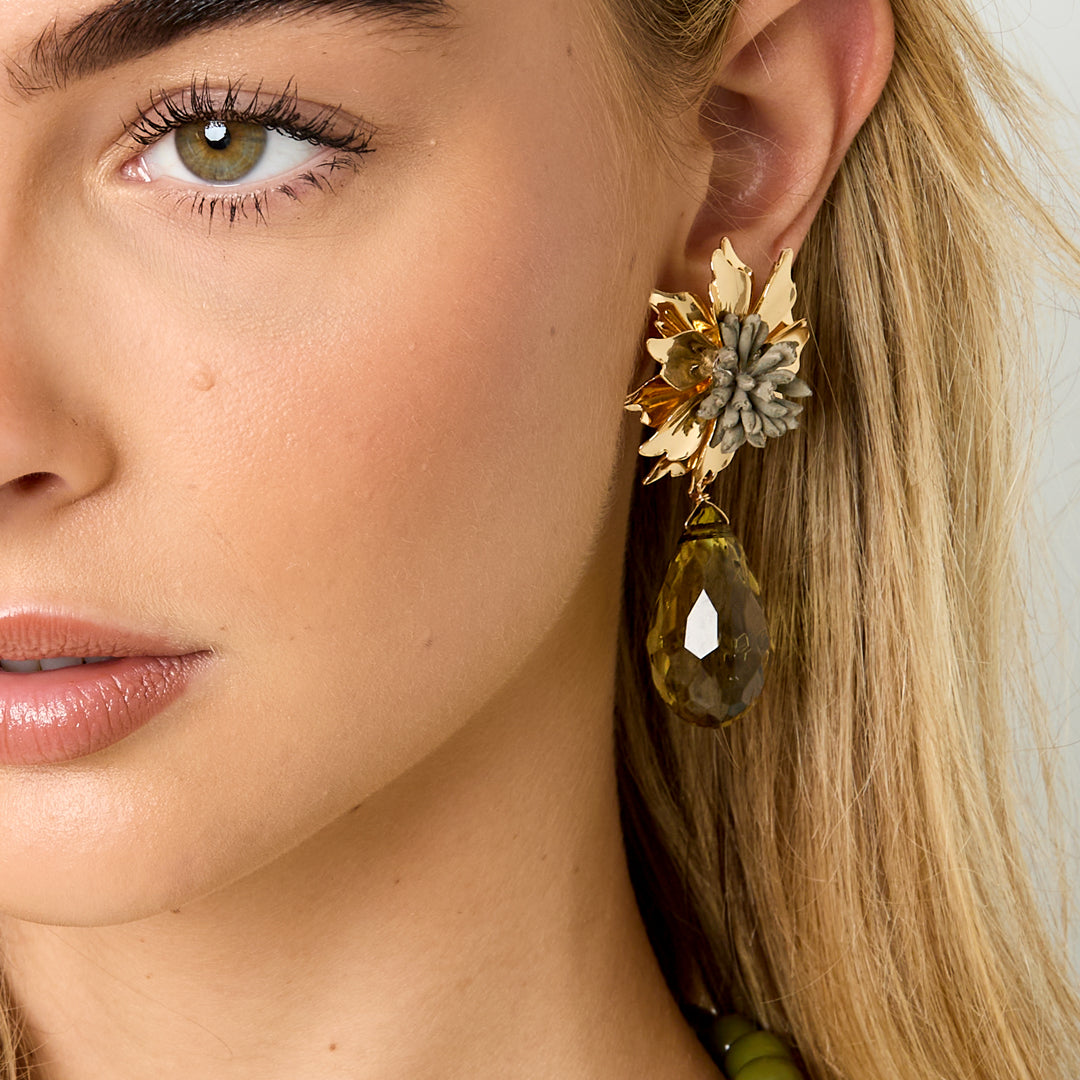 Statement oorbellen druppel