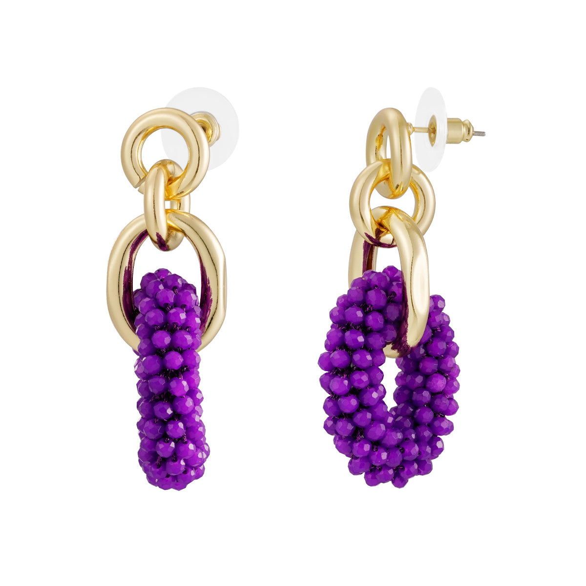 Statement oorbellen kraaltjes