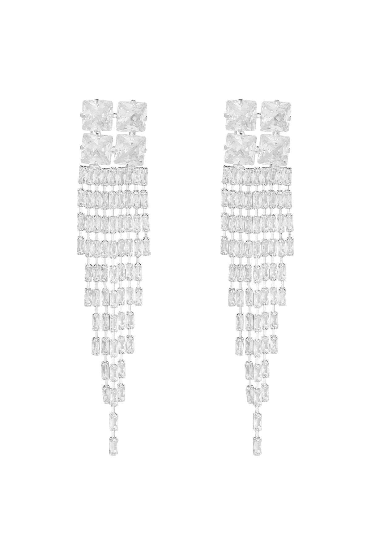 Statement oorbellen steentjes