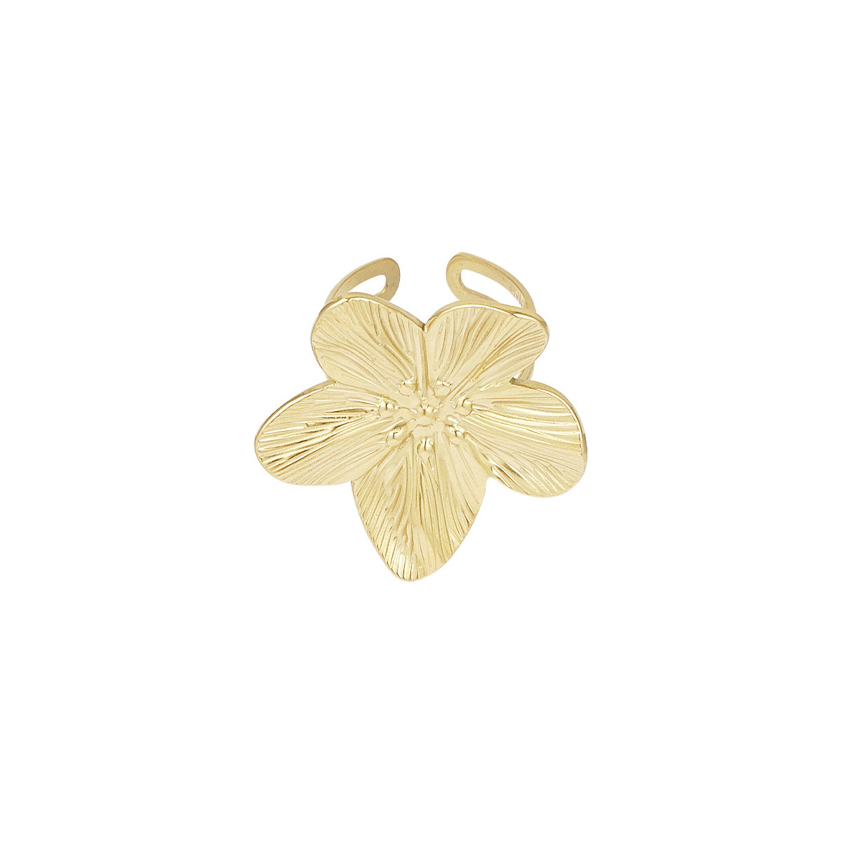 Statement ring bloem