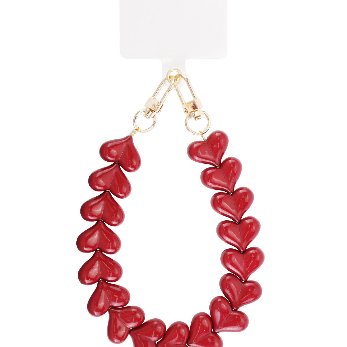 Telefoonkoord hartjes