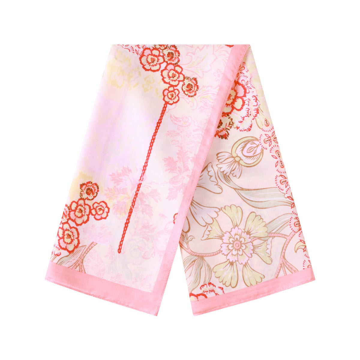 Zomer sjaaltje bloemenprint