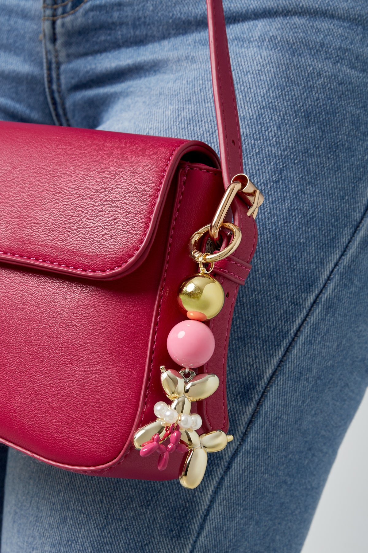 Bag charm ballon hond