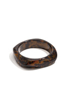 Bangle acryl met luipaard print