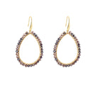 Druppel oorbellen kralen