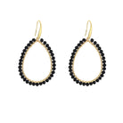 Druppel oorbellen kralen