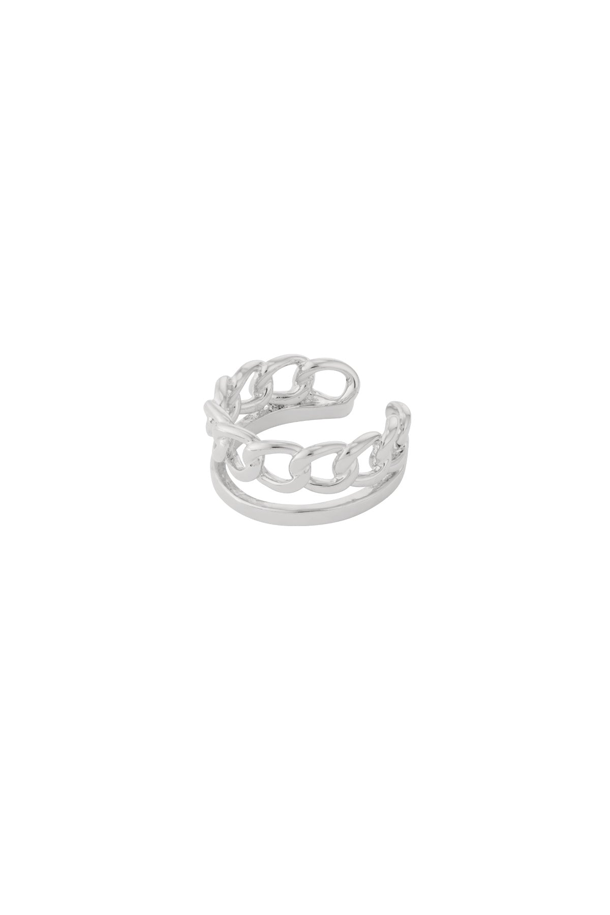 Ear cuff dubbellaags ketting