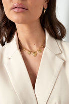 Ketting met bedels hartjes