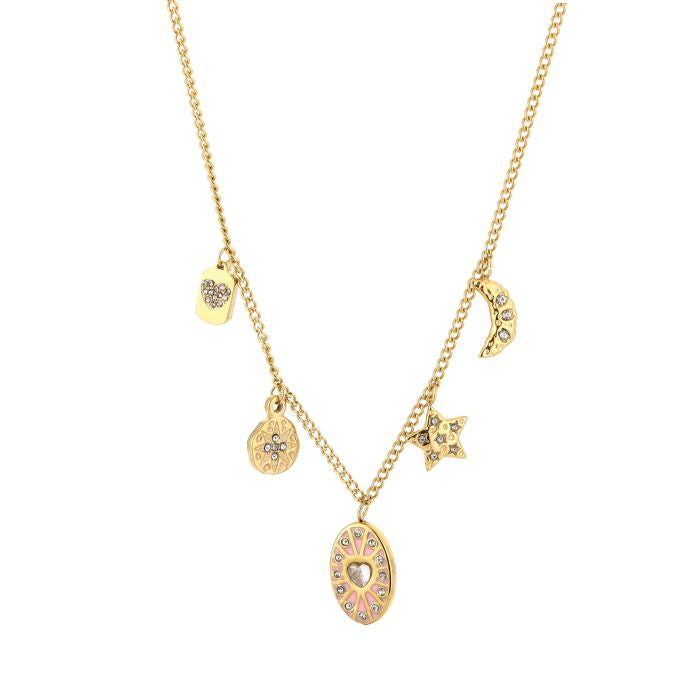 Ketting met verschillende bedels