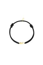 Koord armband tulp