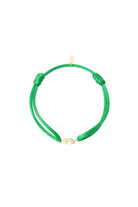 Koord armband tulp