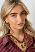 Koord ketting hart