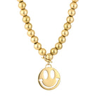 Kralen ketting smiley