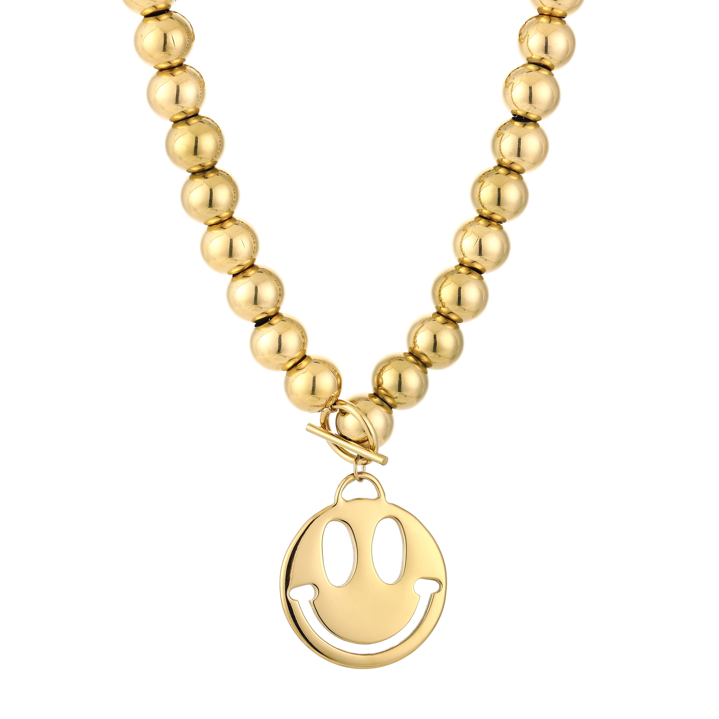 Kralen ketting smiley