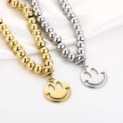 Kralen ketting smiley