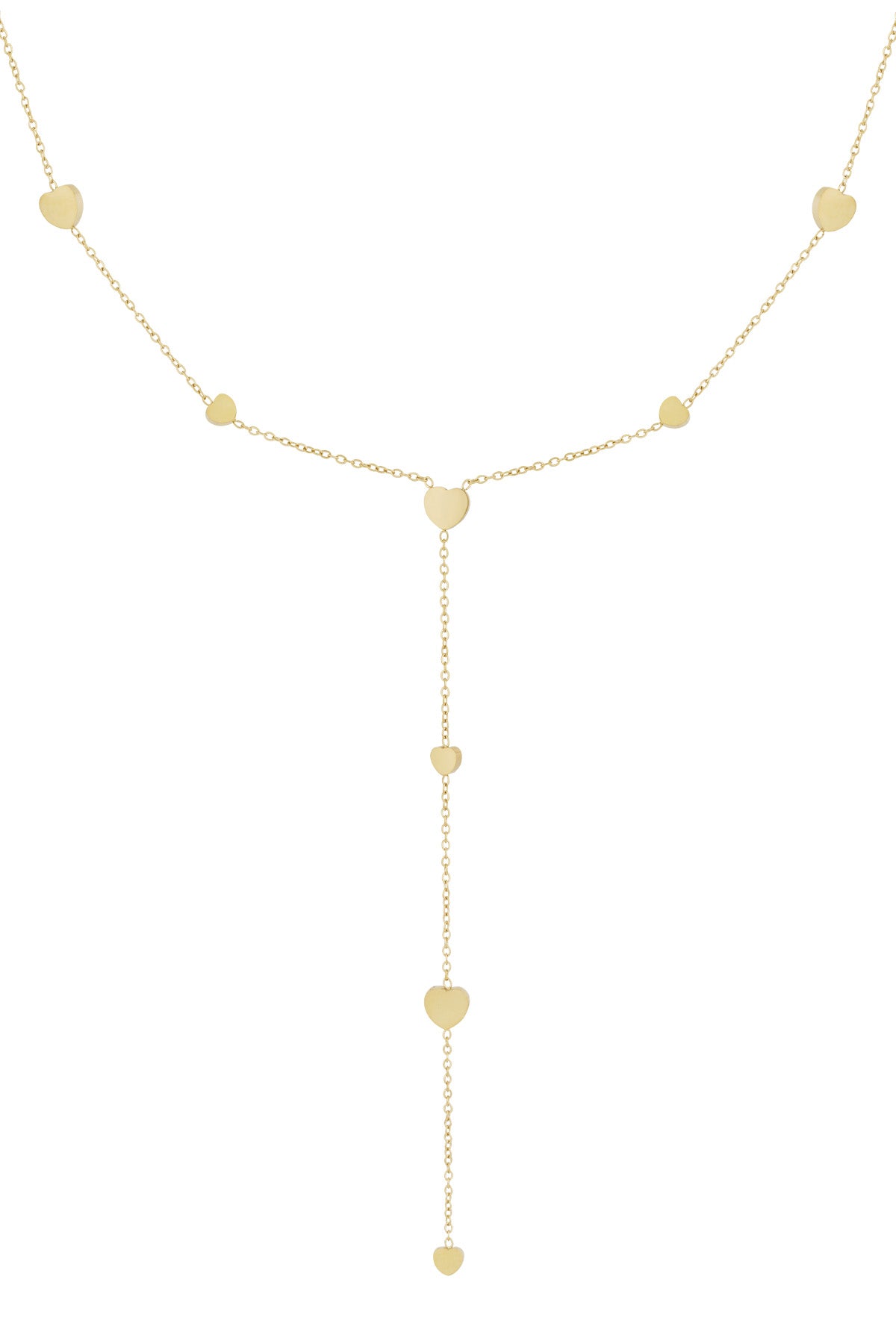 Lange ketting hartjes