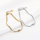 Minimalistische armband knoop