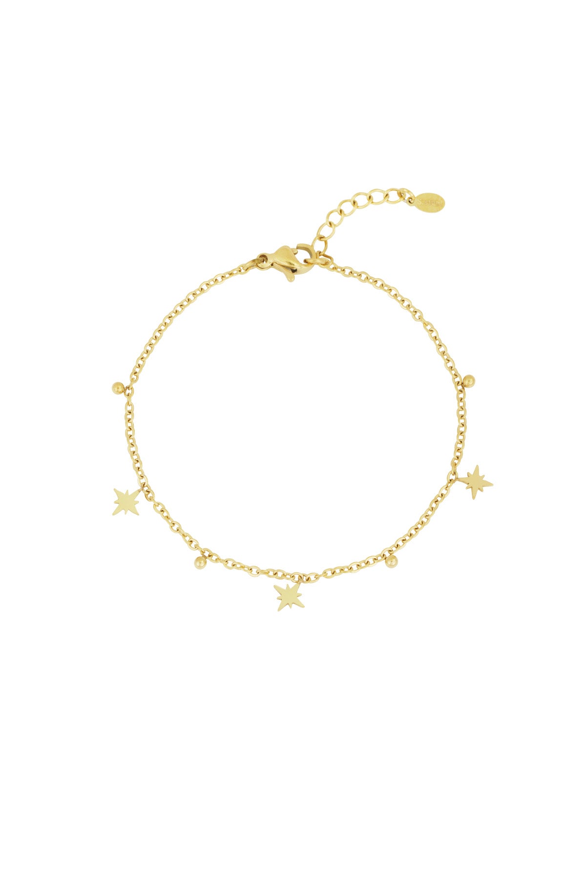 Minimalistische armband sterretjes