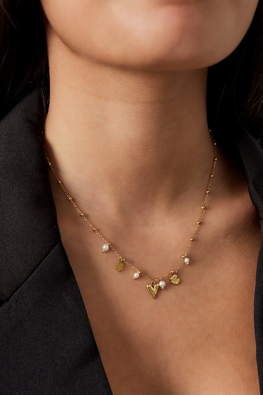 Minimalistische ketting bedels