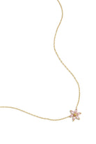 Minimalistische ketting bloem