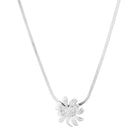 Minimalistische ketting bloem