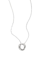 Minimalistische ketting cirkel