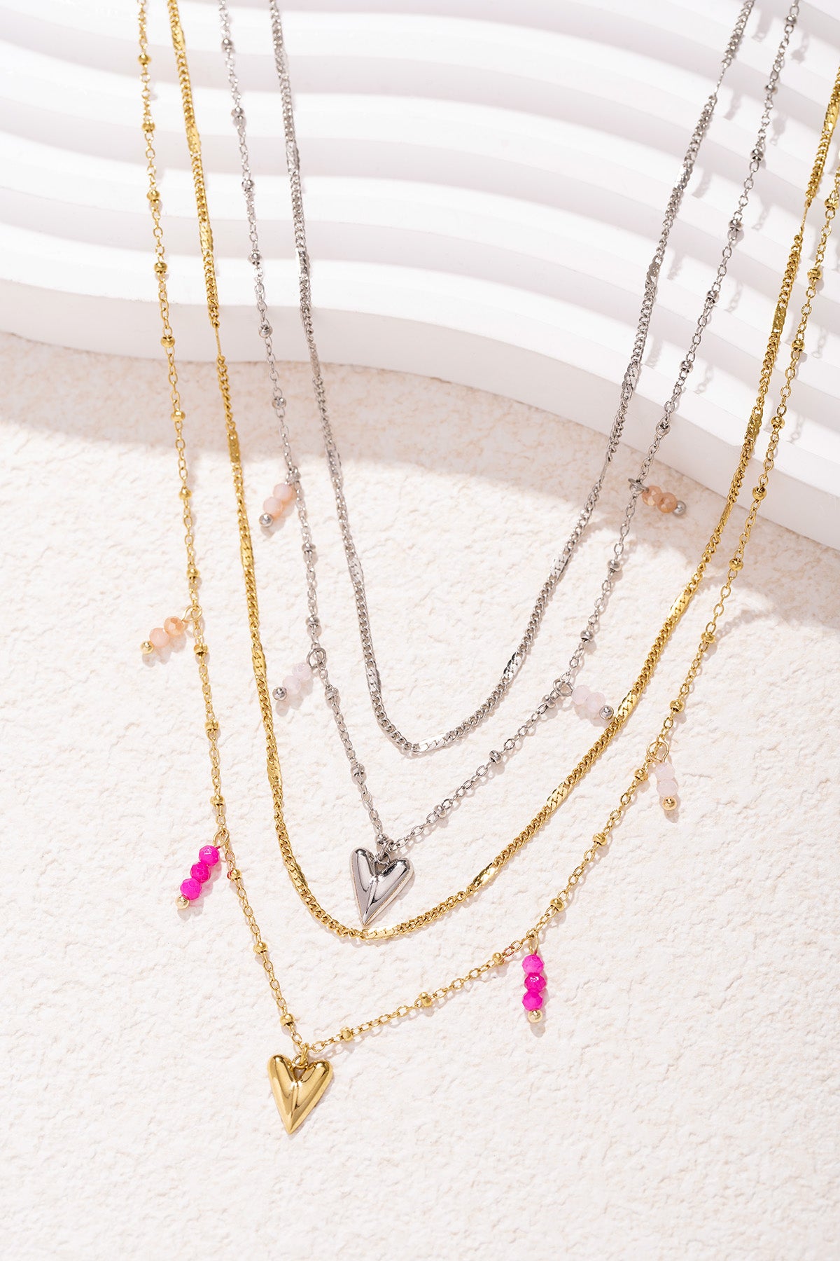 Minimalistische ketting met hartje