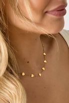 Minimalistische ketting hartjes